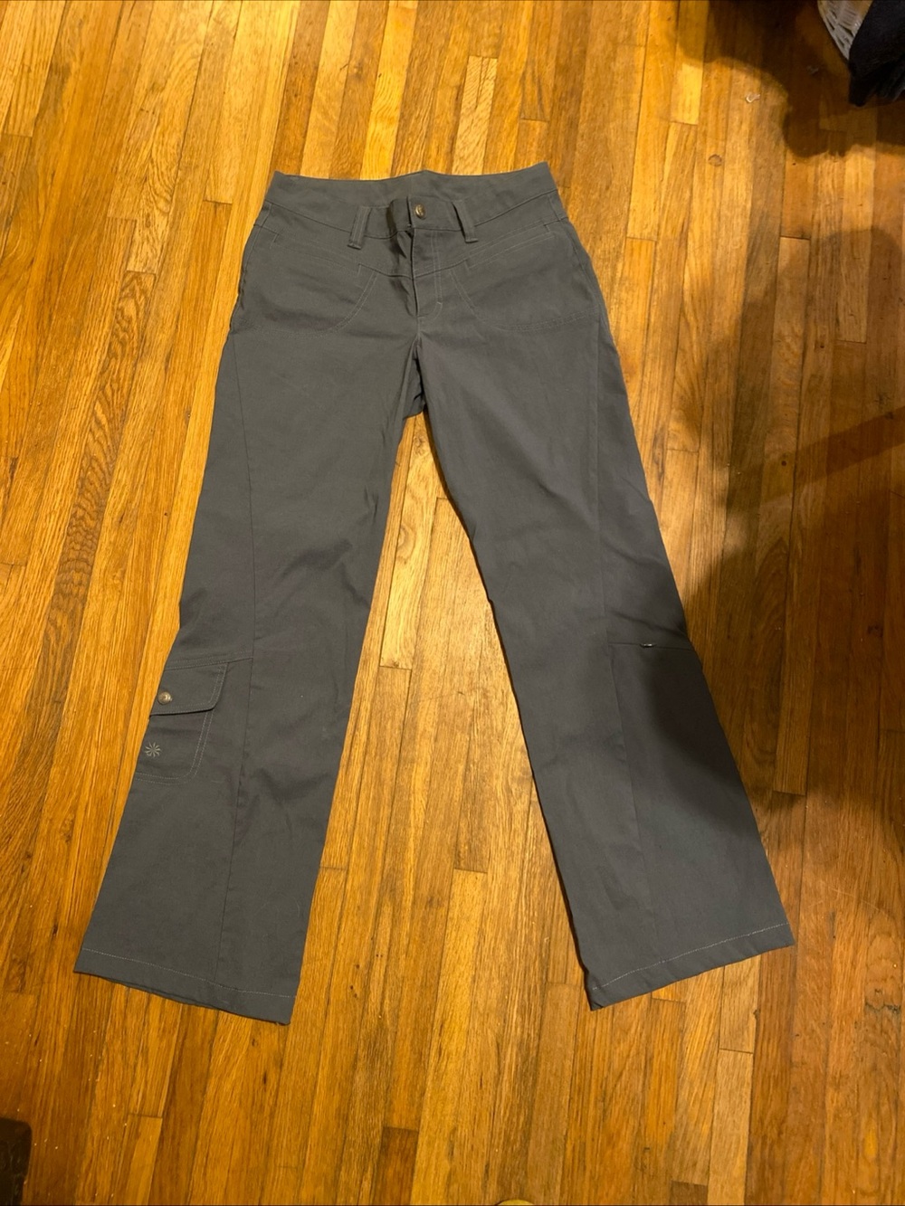 Athleta Dipper Dark Gray Boot Cut Pants